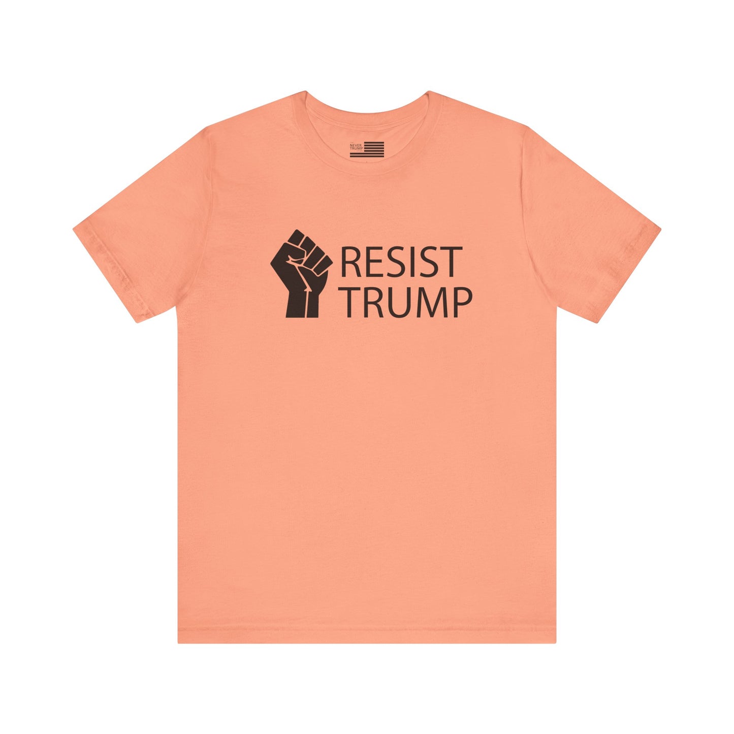 Resist Trump Short Sleeve Tee w/ Logo