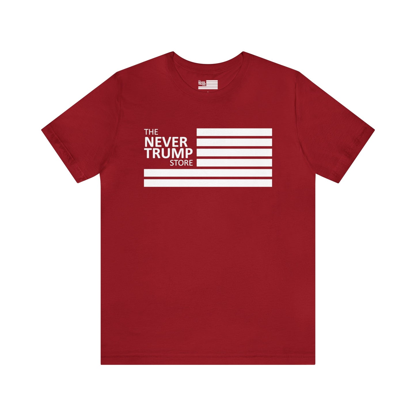 Never Trump Trump Store Short Sleeve Tee w/ Logo