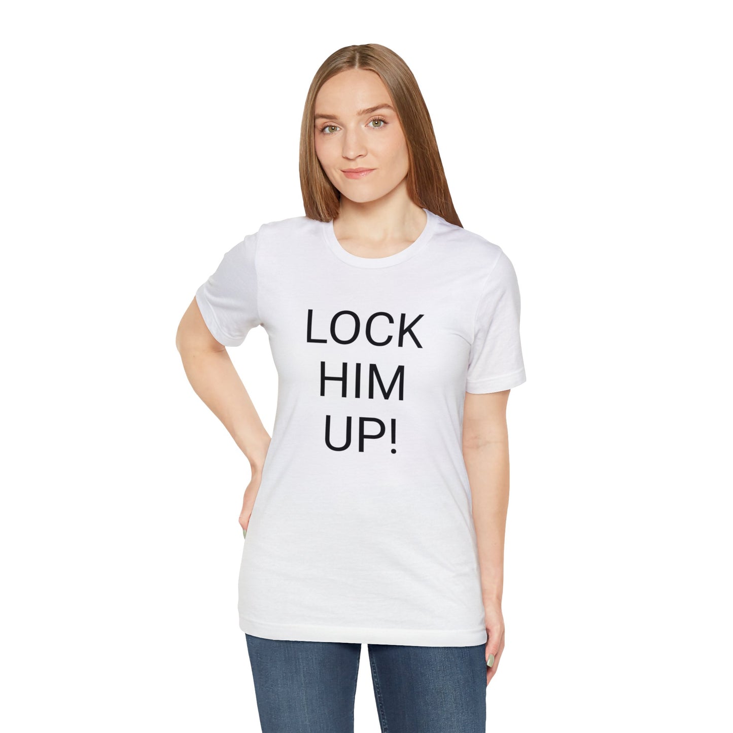 Lock Him Up Short Sleeve Tee w/ Logo