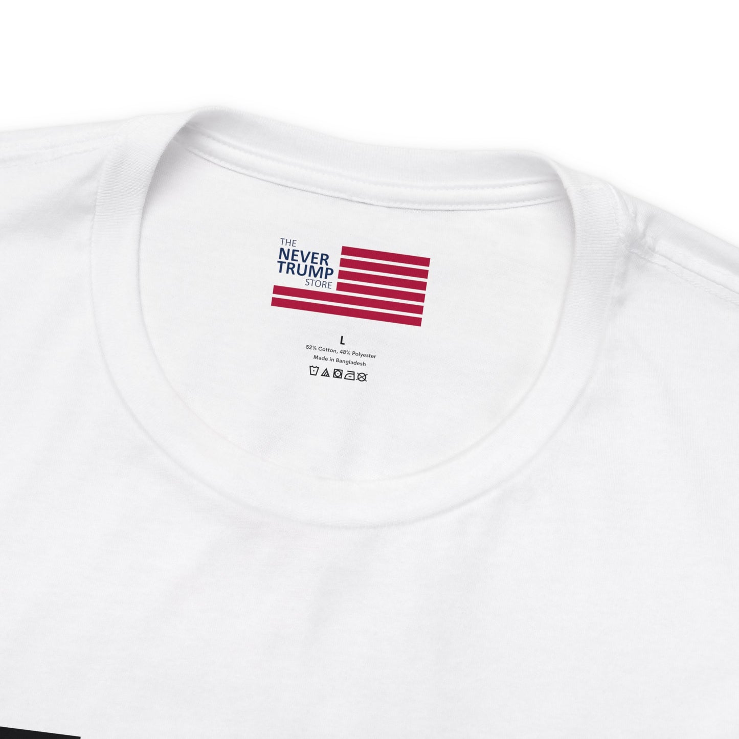 Trump = Chaos Short Sleeve Tee w/ Logo